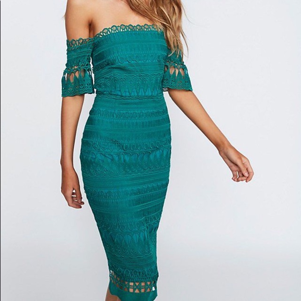 Free People x Saylor Mariah Midi Dress